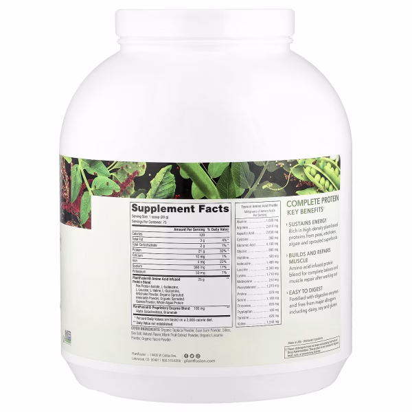 PlantFusion, Complete Protein, Natural, 4.36 lb (2.1 kg) - Image 3